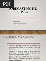 Chapter 7 - Forecasting HR Supply