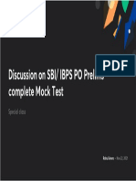 IBPS PO Prelims Complete Mock Test No Anno 1648443469896