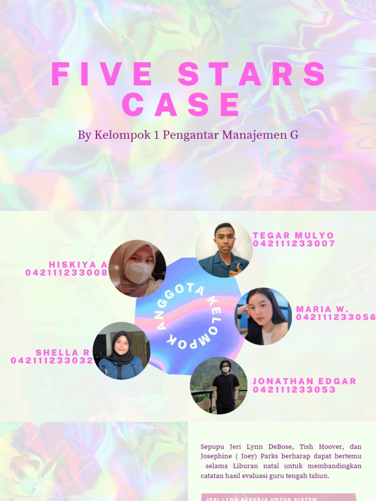 Five Stars Review Case | PDF