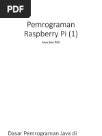 Pemrograman Raspberry Pi (1) : Java Dan Pi4J