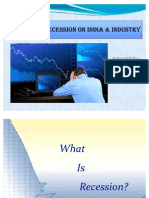 Impact of Recession on India & Industry