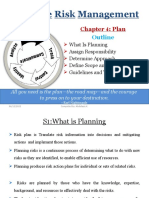 Software Risk Management: Chapter 4: Plan