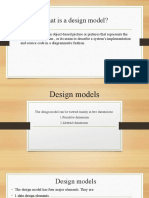 What Is A Design Model?