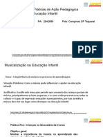 Painel Projetos e Praticas de Ação Pedagogica educaÇÃO INFANTIL