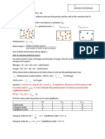 Equilibrium Constant of Pressure