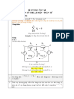 ĐỀ CƯƠNG ÔN TẬP KT ĐIỆN ĐIỆN TỬ