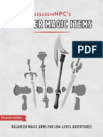 (Public Version) Starter Magic Items - By Assassin NPC