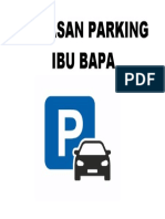 Kawasan Parking Ibu Bapa