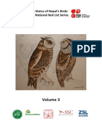 ZSL National Red List of Nepal’s Birds Volume 3rs