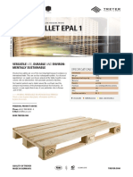 Euro Pallet Epal 1: Versatile Use, Durable and Environ-Mentally Sustainable