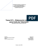 Tarea #3 - Cuña de Television Portones Electricos