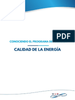 Programa Calidad de La Energía