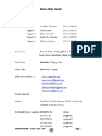 Business Model Template PMW