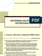 Informasi Akuntansi Diferensial