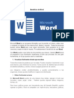 Beneficios de Word