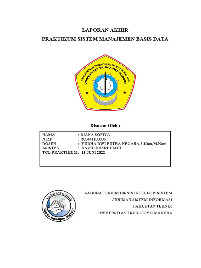 Laporan Praktikum Manajemen Basis Data | PDF