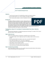 Lab 1.1.9 Basic PC/Network Troubleshooting Process: Objective