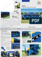 Opções e especificações da semeadeira SDA3E