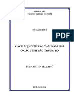 Cách mạng tháng tám ở các tỉnh Bắc Trung Bộ