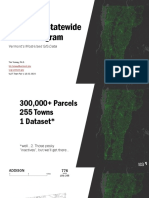 Vermont's Statewide Parcel Program