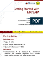 Modul 1 - Getting Started With MATLAB