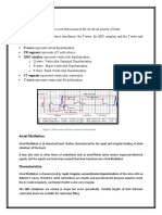 Electrocardiogram: Figure 1. ECG Waves and Their Respective Time Period