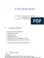 Bệnh Án Giao Ban