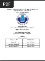 Group 8 - Final Report - Mutual Funds in Vietnam