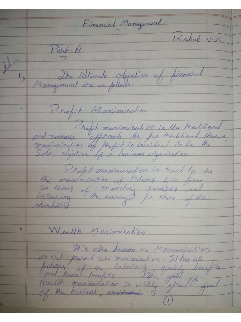Financial Management Exam 2 PDF