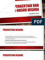 Muhammad Hasani - 456555 - 3 - PPT Pengertian Dan Unsur Negara