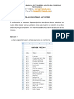 Clase 51A Excel BASICO - InTERMEDIO - AVANZADO - Ejercicios de Algunos Temas Anteriores