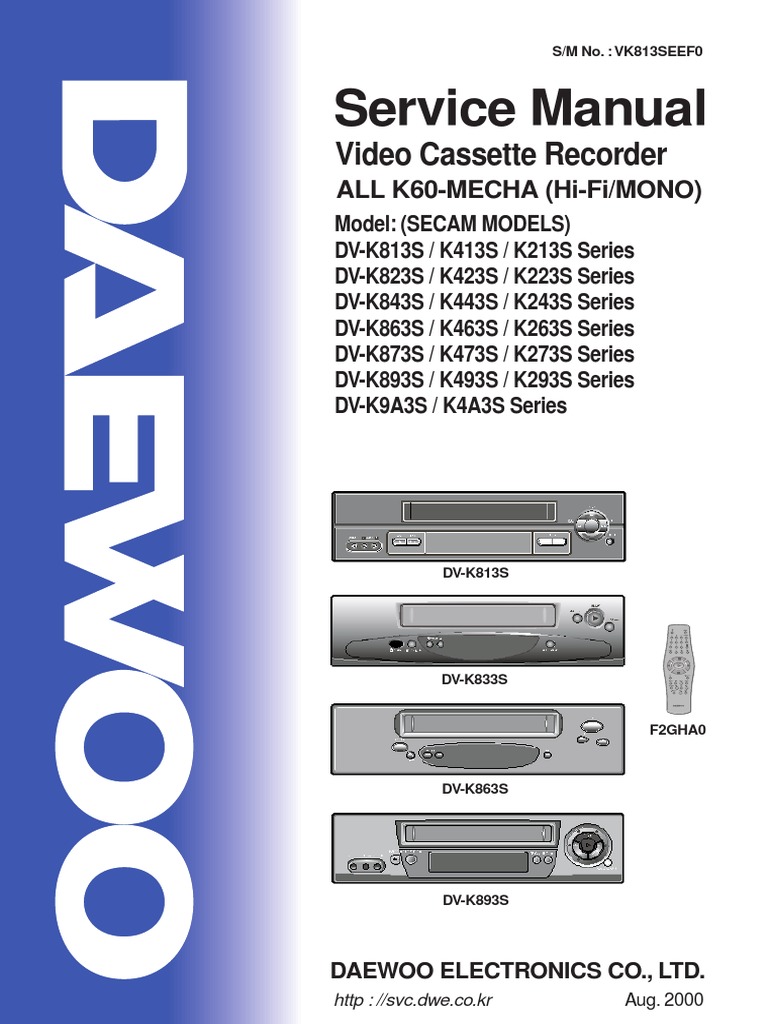 Daewoo VCR PDF