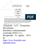 Informe Caida Libre