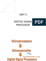 Unit V Digital Signal Processor