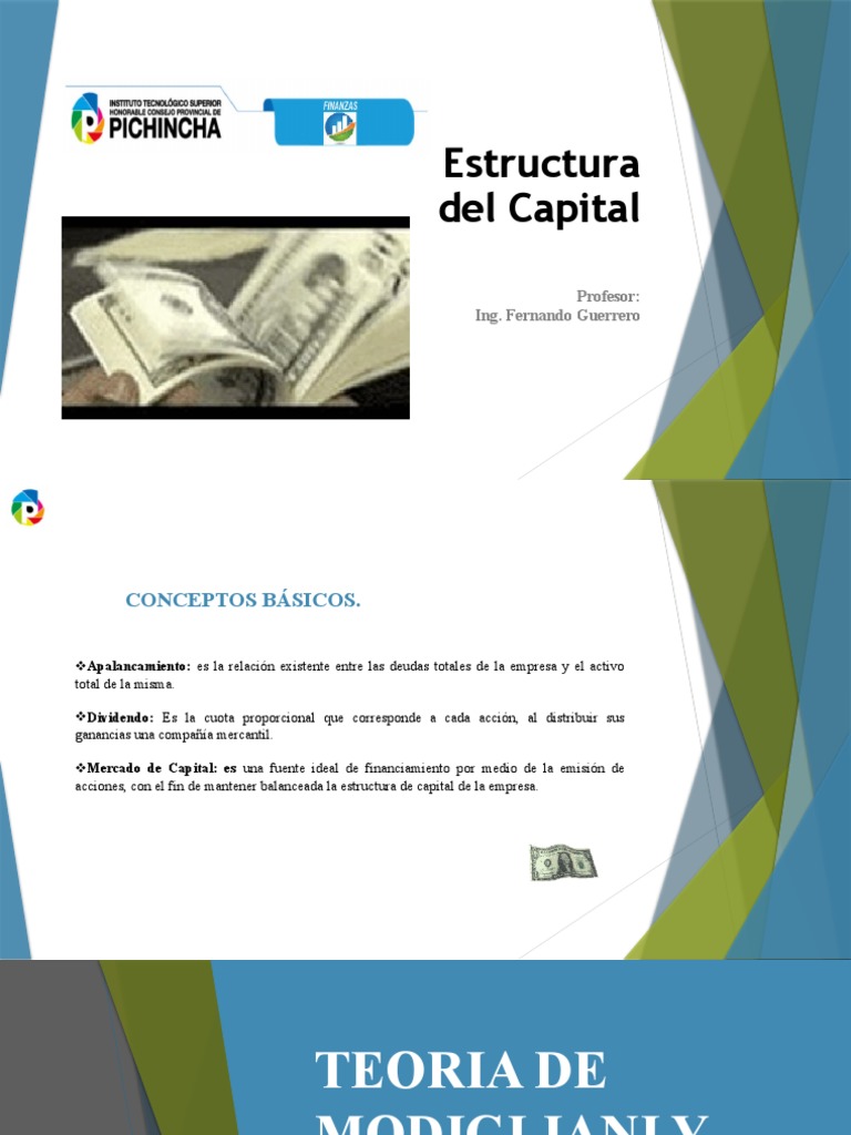 Teoría de la Estructura de Capital | PDF | Apalancamiento (Finanzas ...
