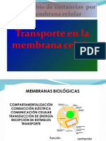 Transporte de Membrana 2020