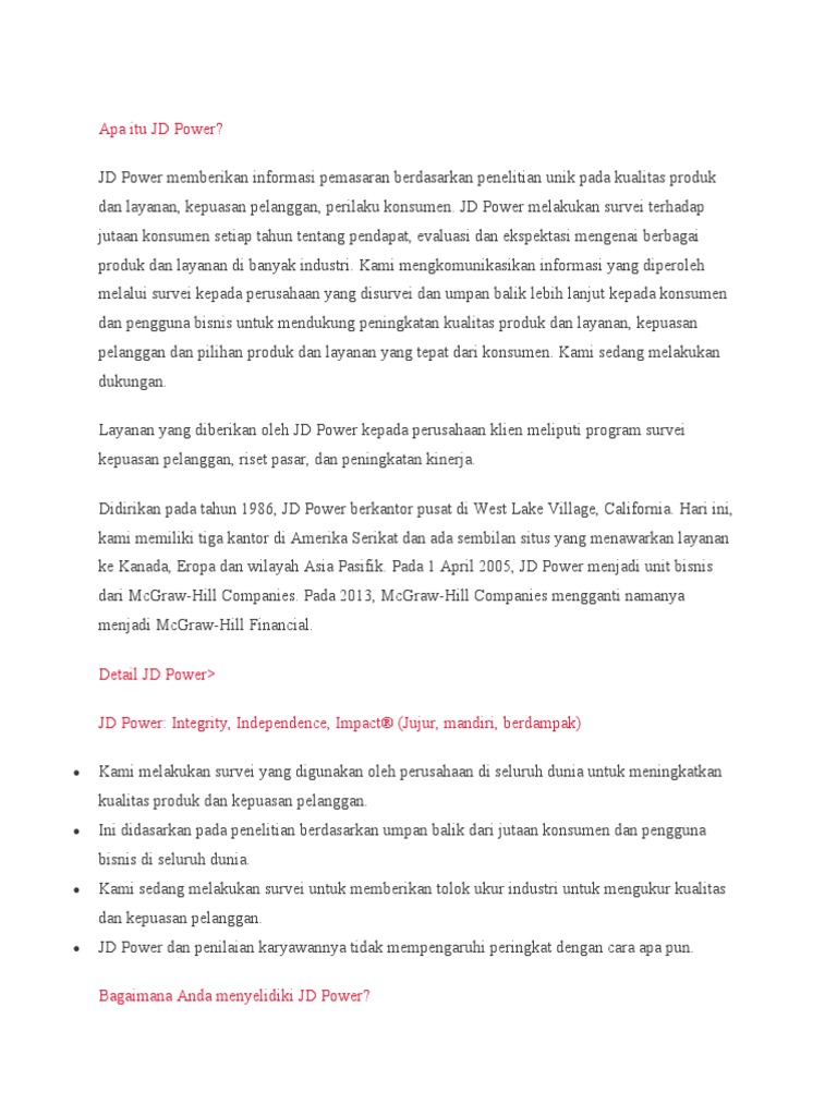 Apa Itu Jd Power Pdf