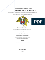 Sujeto de Derecho en El Derecho Comparado