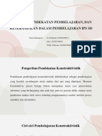 Strategi, Pendekatan Pembelajaran, Dan Keterampilan Dalam Pembelajaran Ips SD