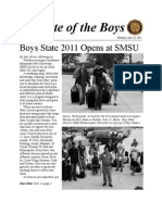 State of the Boys 2011 - Issue 1 - Monday