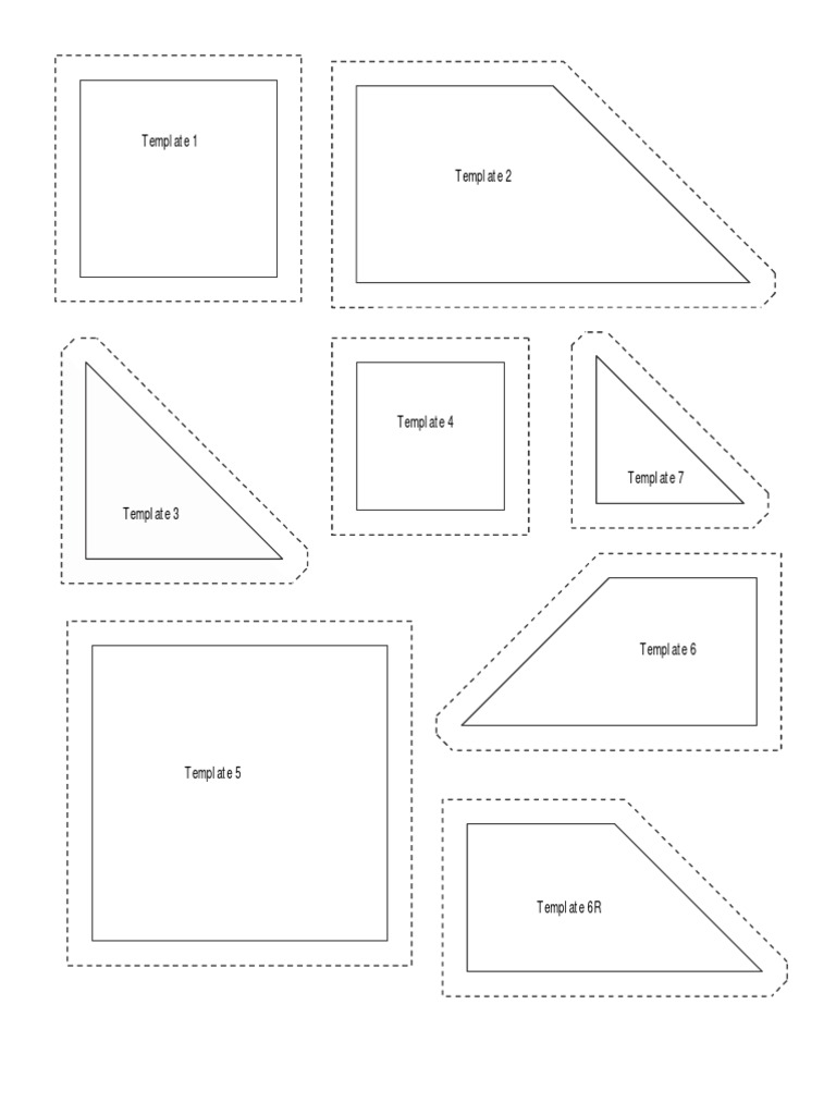 Comprehensive Quilt Template Collection | PDF