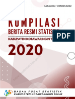 Kompilasi Berita Resmi Statistik Kabupaten Kotawaringin Timur Tahun 2020