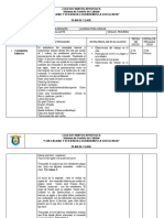Plan de Clase Inglesprimer Periodo.