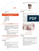 Week 10 Hematology Lab: Laboratory Tests For Secondary Hemostasis