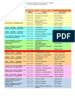 Horario de Evaluacion INED 2022