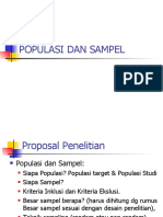 Populasi Dan Sampel