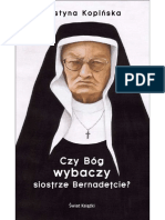 Justyna Kopińska - Czy Bóg wybaczy siostrze Bernadetcie