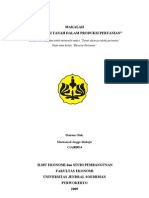 Download Makalah pertanian Klasifikasi Tanah Dalam Produksi Pertanian by Moch Angga Muhajir SN57813404 doc pdf