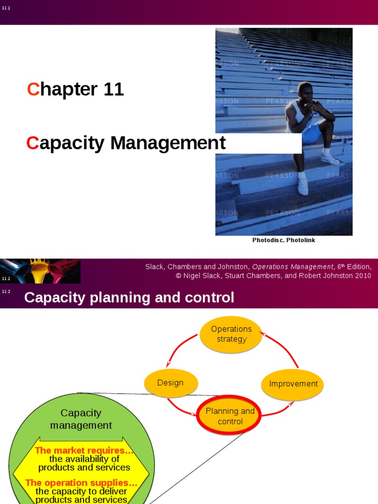 Chapter11 Capacity Management Pdf Seasonality Forecasting