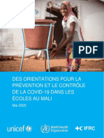 Protocole COVID Ecoles Mali